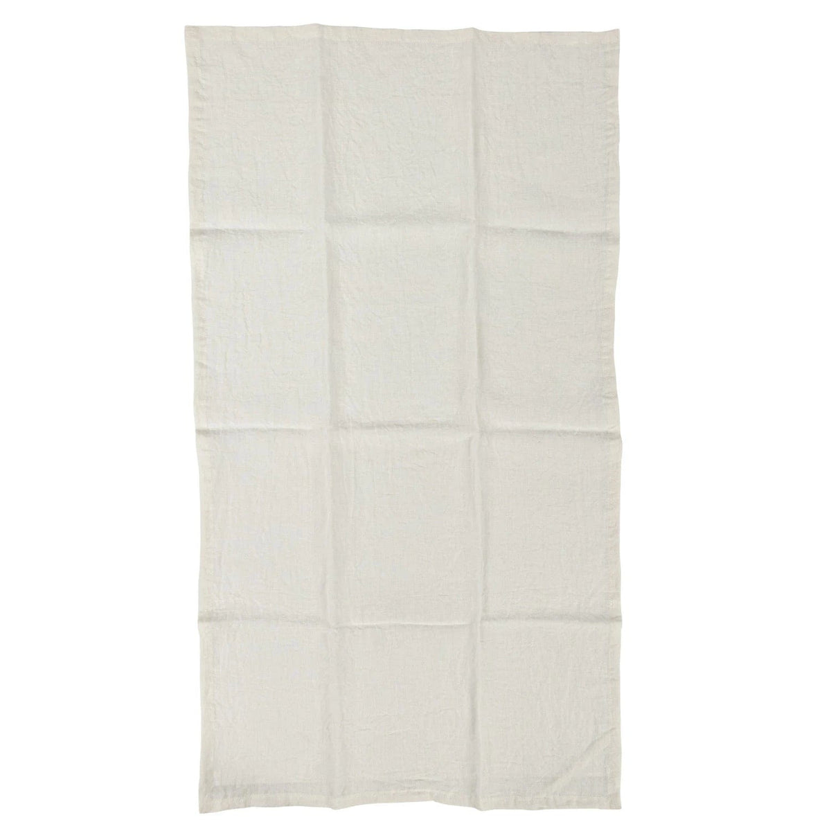 Creative Co-op Creative Co-op 36"L x 20"W Oversized Stonewashed Linen Tea Towel in Ivory - Little Miss Muffin Children & Home
