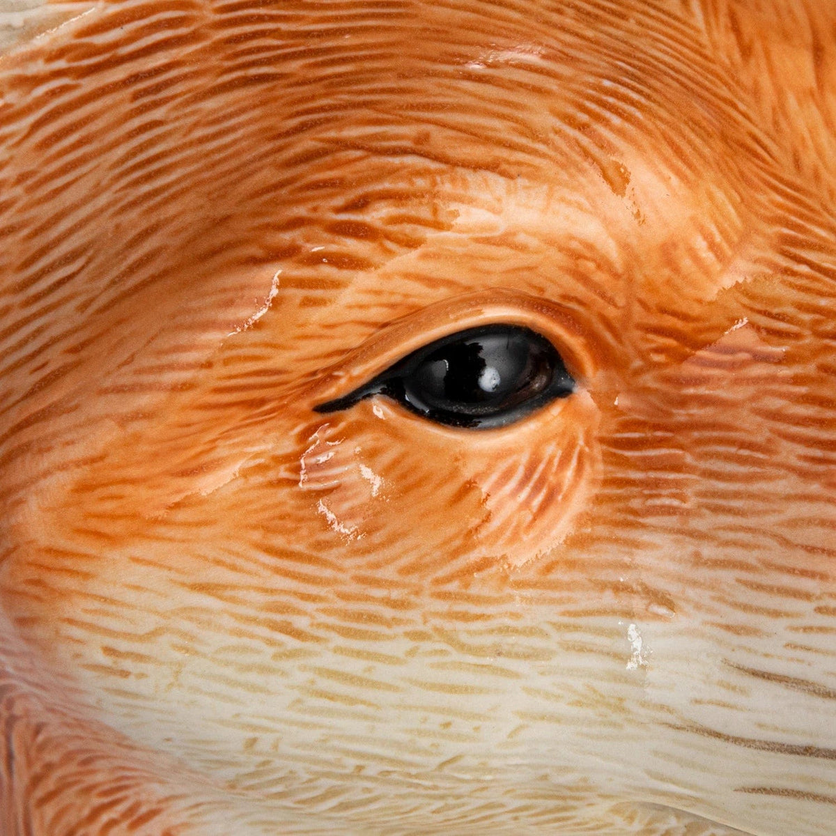 Creative Co-Op Creative Co-op Hand-Painted Stoneware Fox Vase - Little Miss Muffin Children & Home