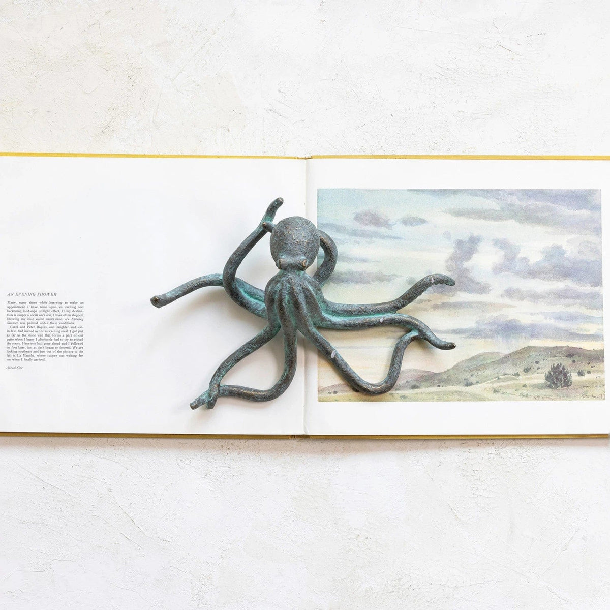 Creative Co-Op Creative Co-op Resin Octopus with Verdigris Finish - Little Miss Muffin Children & Home