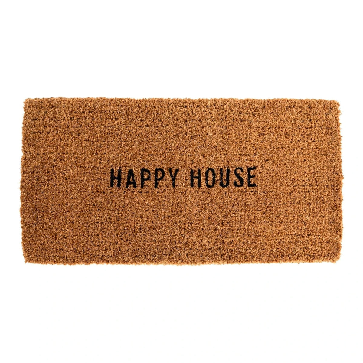Creative Co-op "HAPPY HOUSE" Natural Coir Doormat - Little Miss Muffin Children & Home