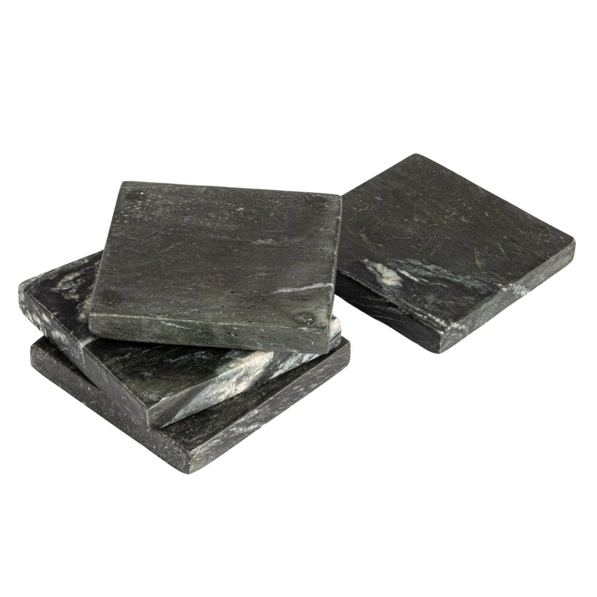 Creative Co-op Creative Co-op Marble Coasters, 4PC Set - Little Miss Muffin Children & Home
