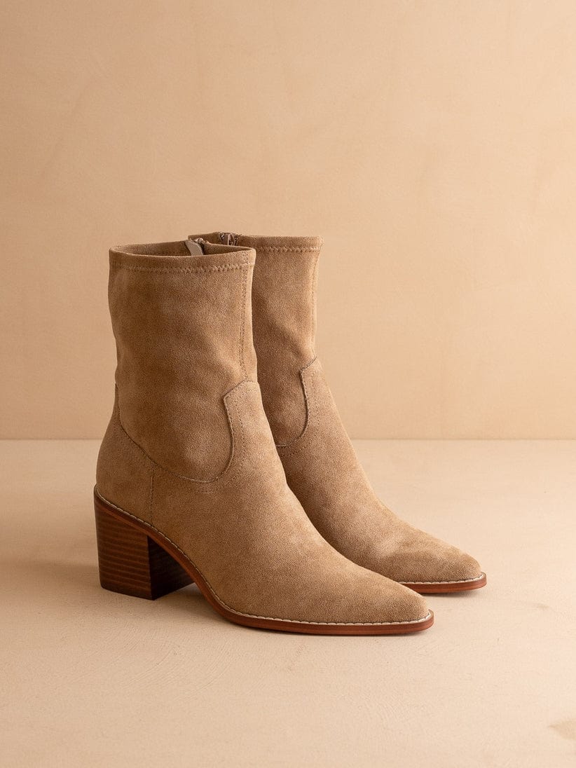 Oasis Society The Vienna Bootie in Latte - Little Miss Muffin Children & Home