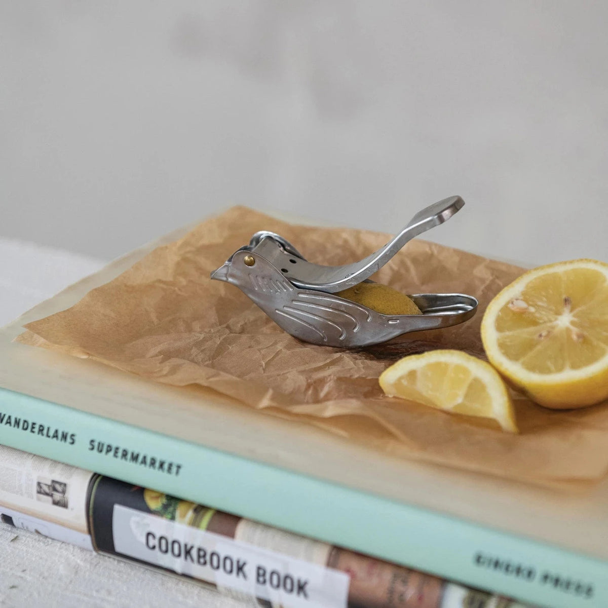 Creative Co-op Stainless Steel Bird Shaped Juicer - Little Miss Muffin Children & Home