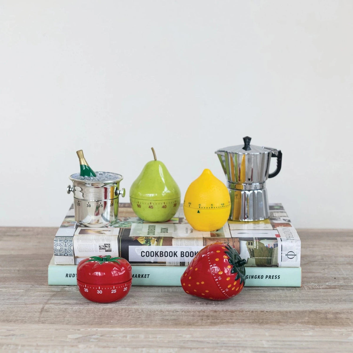 Creative Co-op Plastic Pear Shaped 1 Hour Twist Timer - Little Miss Muffin Children & Home