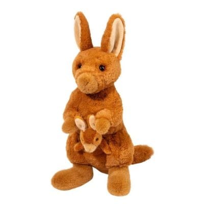 Douglas Toys Douglas Toys Kira Kangaroo with Joey Finger Puppet - Little Miss Muffin Children & Home