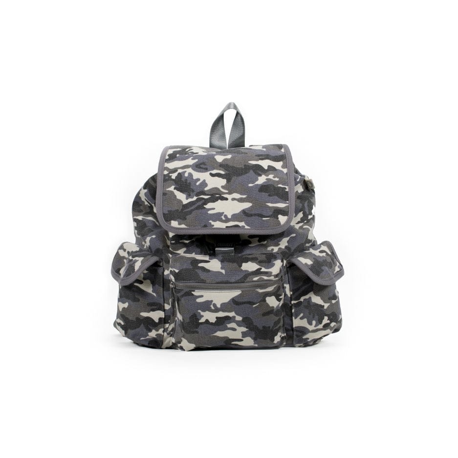 Quilted Koala Quilted Koala Backpack Grey Camo - Little Miss Muffin Children & Home