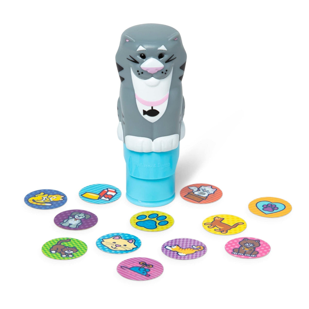 Melissa & Doug Melissa & Doug Sticker WOW!® Activity Pad & Sticker Stamper - Cat - Little Miss Muffin Children & Home