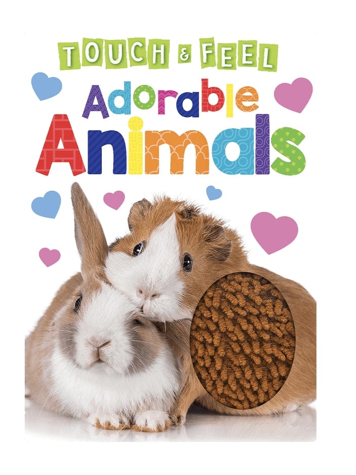 Little Hippo Books Adorable Animals a Touch & Feel Interactive Book - Little Miss Muffin Children & Home