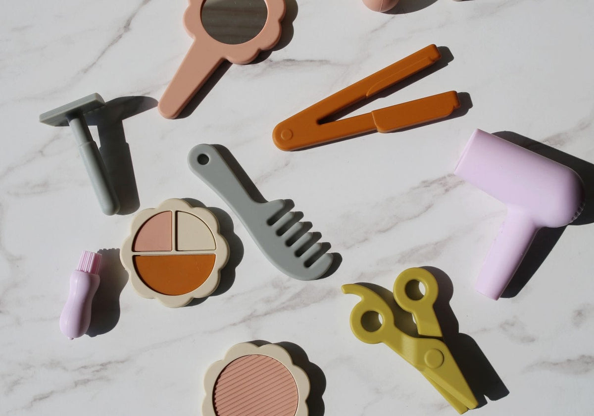 Marlowe & Co Marlowe & Co Silicone Hair and Makeup Playset - Little Miss Muffin Children & Home