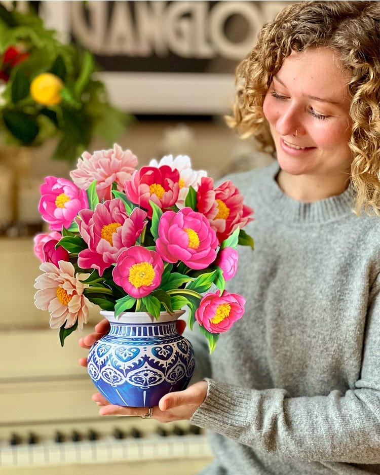 FreshCut Paper FreshCut Paper Peony Paradise Bouquet - Little Miss Muffin Children & Home
