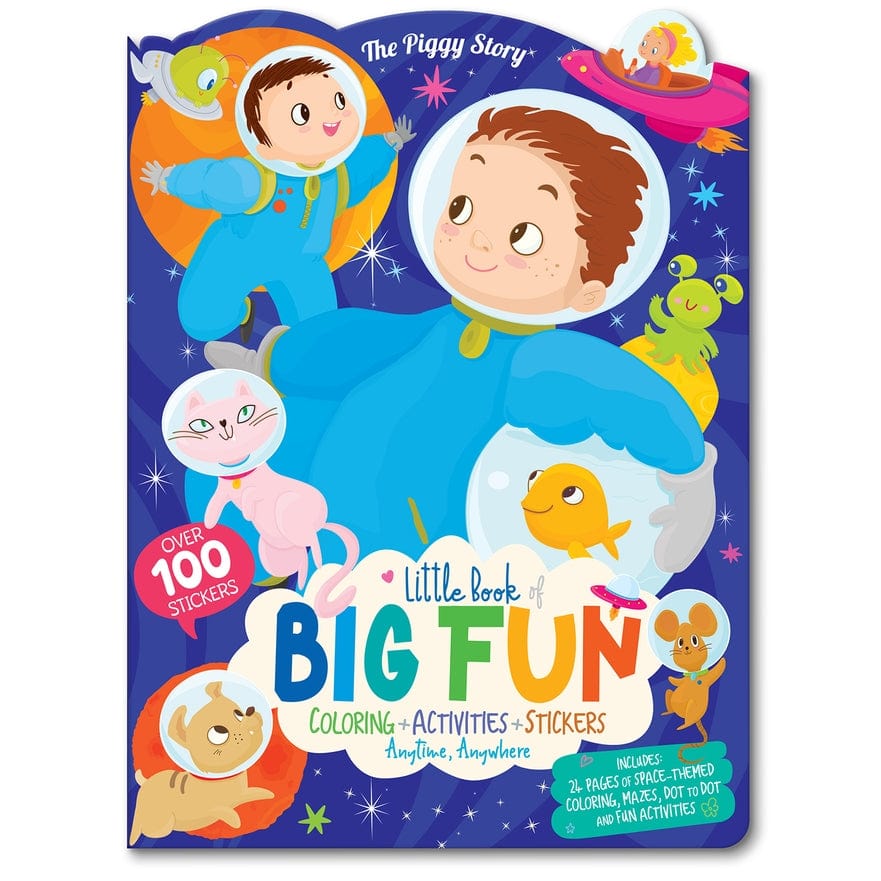 The Piggy Story The Piggy Story Little Book of Big Fun Activity Book Space Adventure - Little Miss Muffin Children & Home