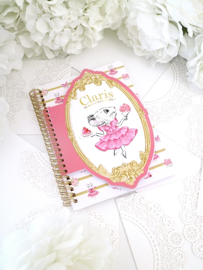 Bunnies by the Bay Bunnies By The Bay Claris the Mouse Magnificent Mess A5 Notebook - Little Miss Muffin Children & Home