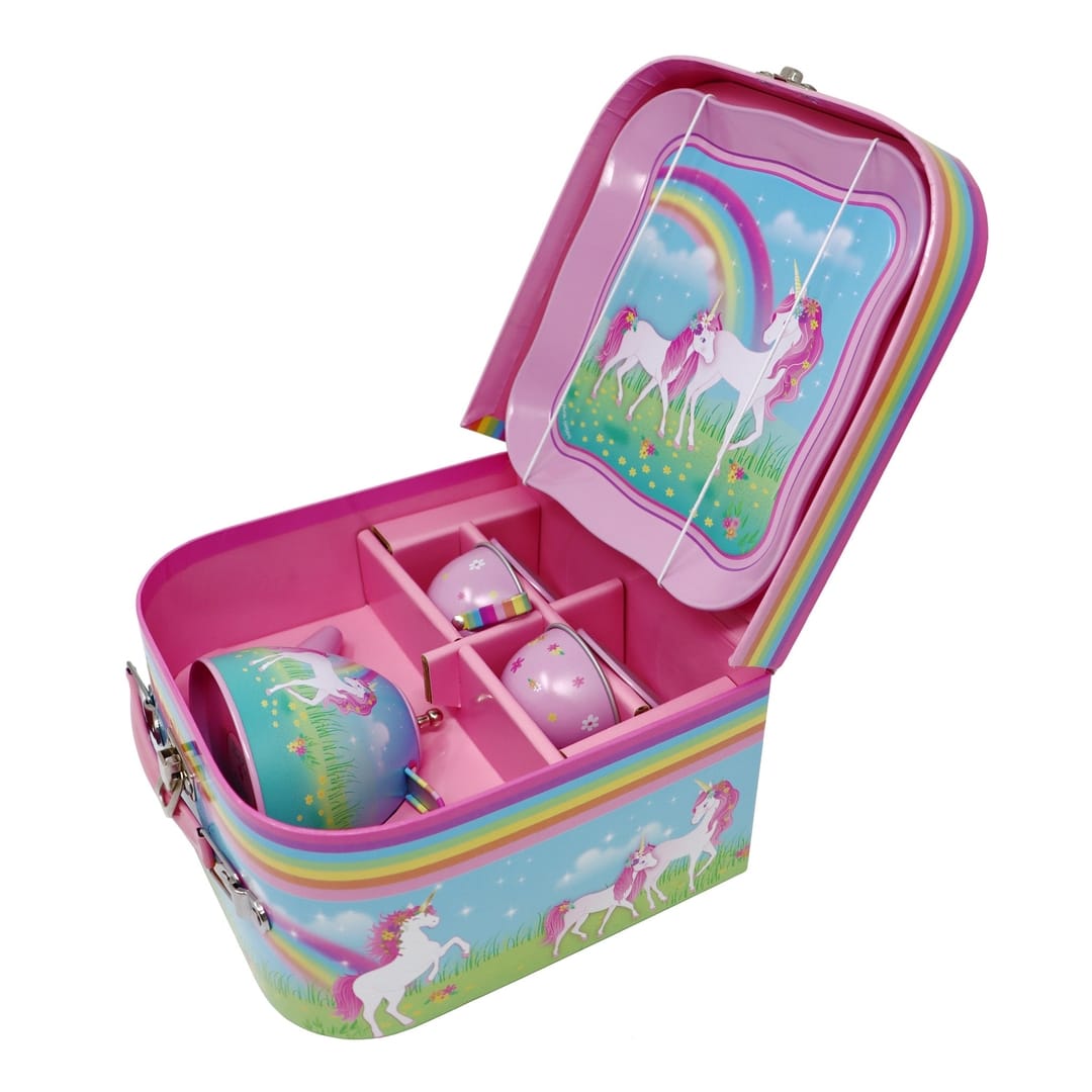Pink Poppy Stardust Unicorn Tea Set