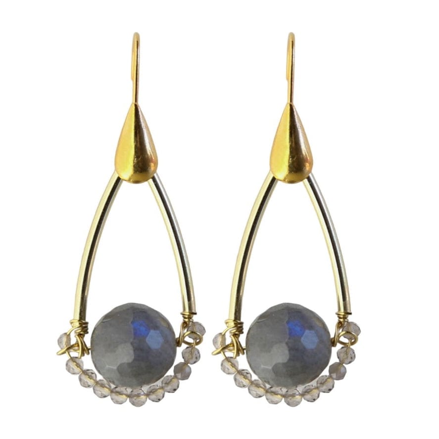 Catherine Page Catherine Page Capsule Earrings in Labradorite - Little Miss Muffin Children & Home