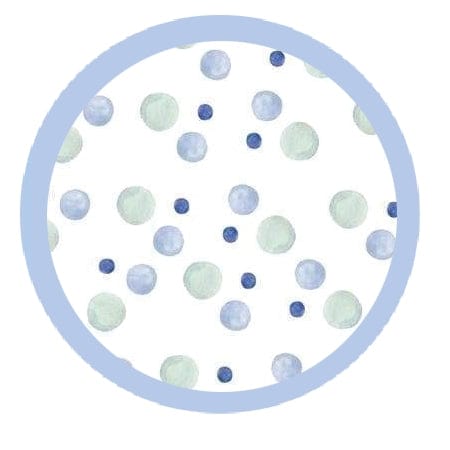 Goosewaddle + Pello Goosewaddle + Pello 34" Diameter Round Floor Pillow Cushion, Oxford Blue - Little Miss Muffin Children & Home