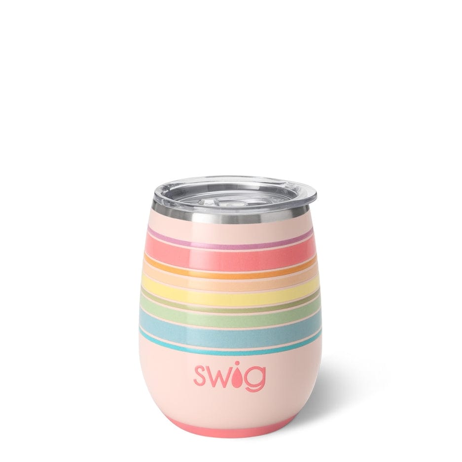 Swig Life Swig Life Good Vibrations Stemless Wine Cup (14oz) - Little Miss Muffin Children & Home