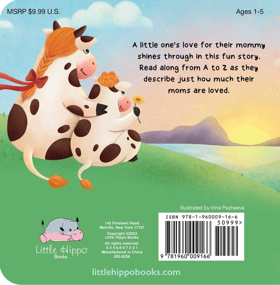 Little Hippo Books I Love You Mommy ABC - Little Miss Muffin Children & Home