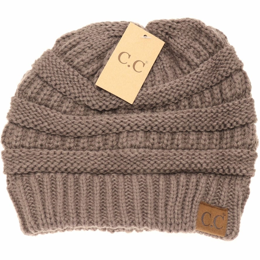C.C Beanie C.C Beanie Classic CC Beanie in Earth Grey - Little Miss Muffin Children & Home