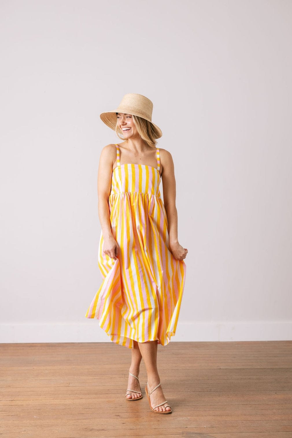 Sunshine Tienda Birdie Palm Bucket Hat - Little Miss Muffin Children & Home