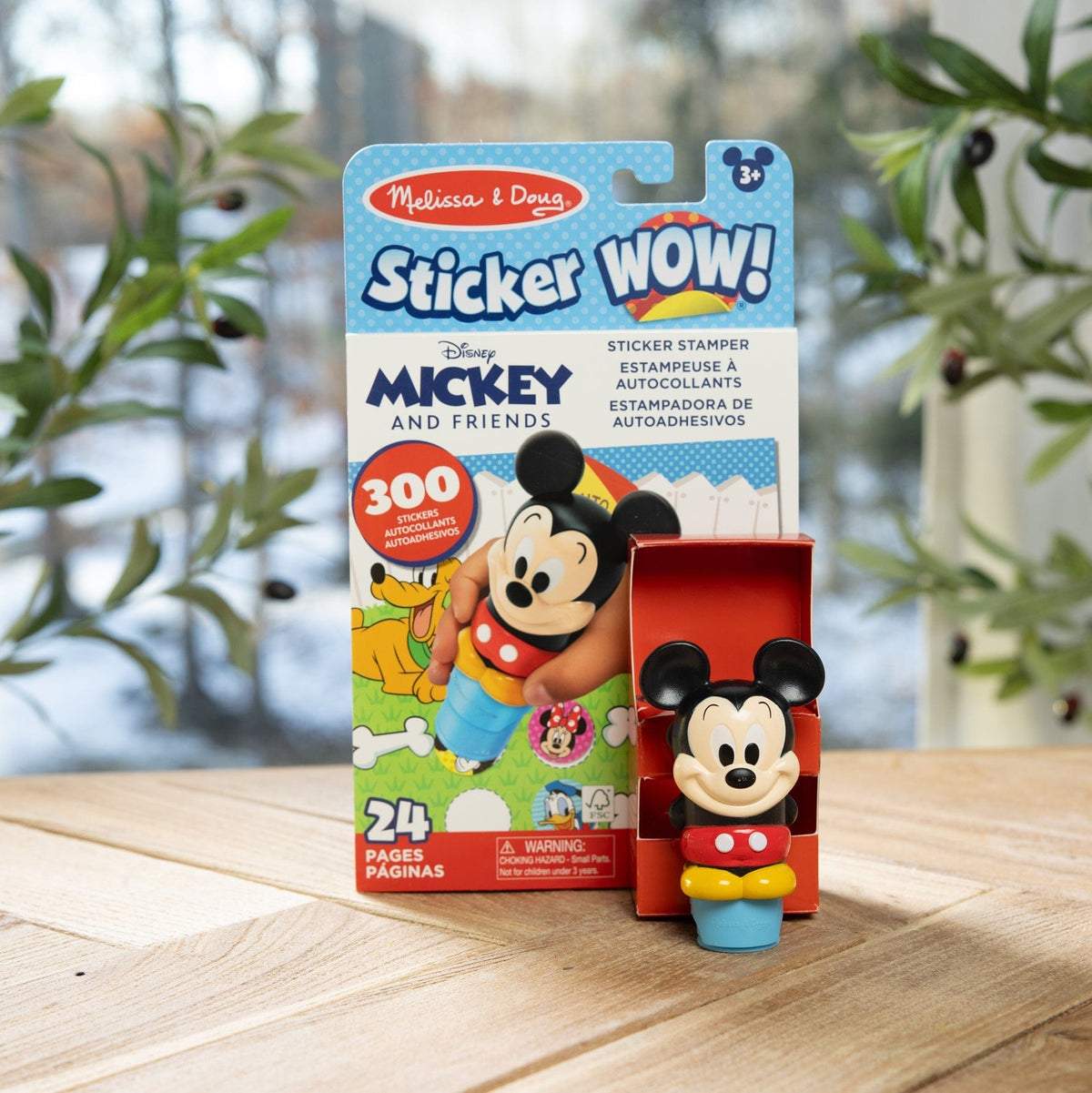 Melissa & Doug Melissa & Doug Sticker WOW! Mickey Activity Pad & Sticker Stamper - Little Miss Muffin Children & Home
