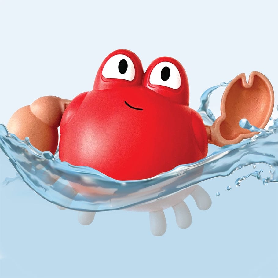 Little Hippo Books Bath Time for Little Crab - Children's Waterproof Hand Puppet Book and Swimming Toy - Little Miss Muffin Children & Home