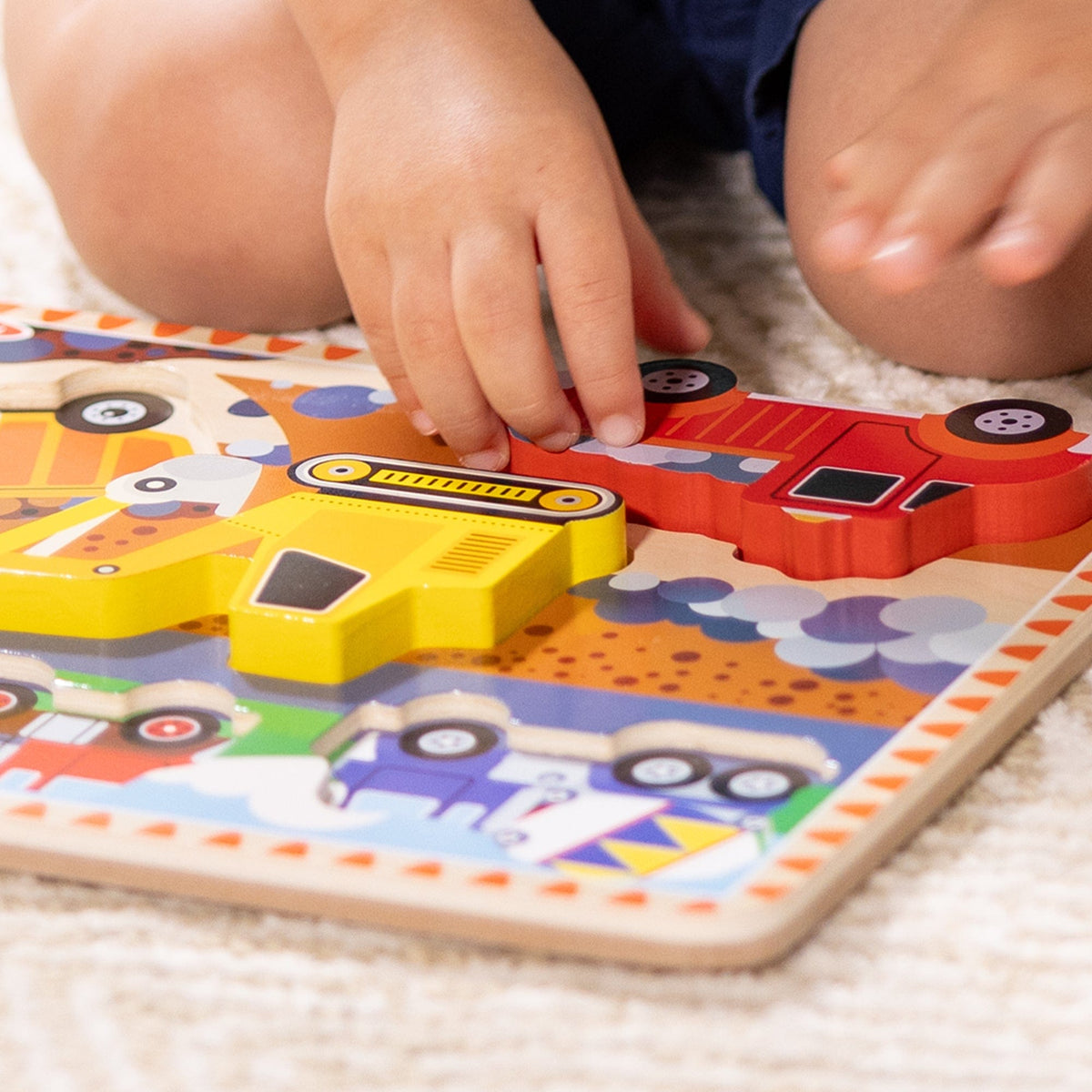 Melissa & Doug Melissa & Doug Construction Chunky Puzzle - Little Miss Muffin Children & Home