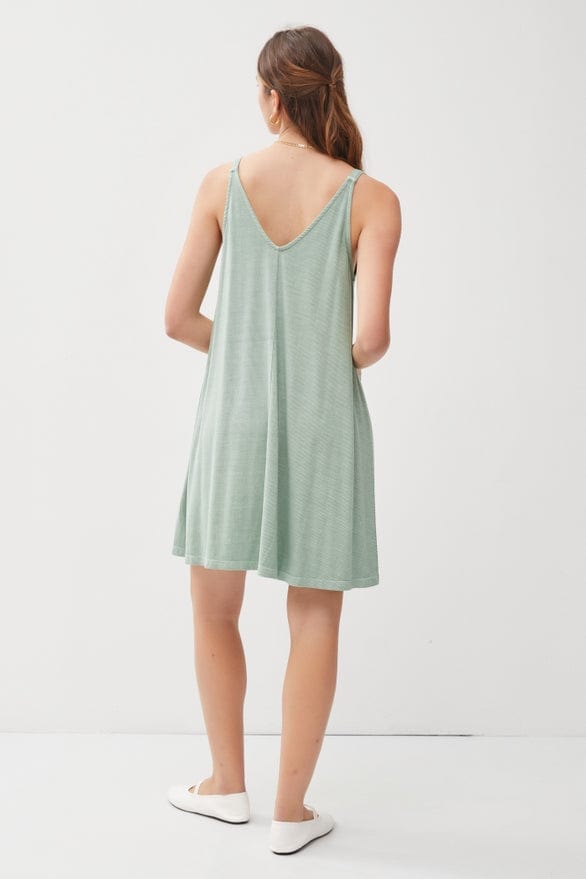 Be Cool Be Cool Ribbed V-Neck Knit Dress - Little Miss Muffin Children & Home
