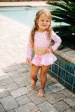 Sugar Bee Clothing Sugar Bee Clothing Pink Gingham Skirt Bikini - Little Miss Muffin Children & Home