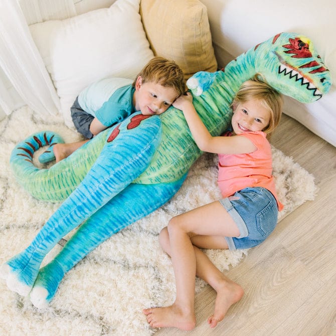 Melissa & Doug T-Rex Giant Lifelike Plush Stuffed Animal - Little Miss Muffin Children & Home