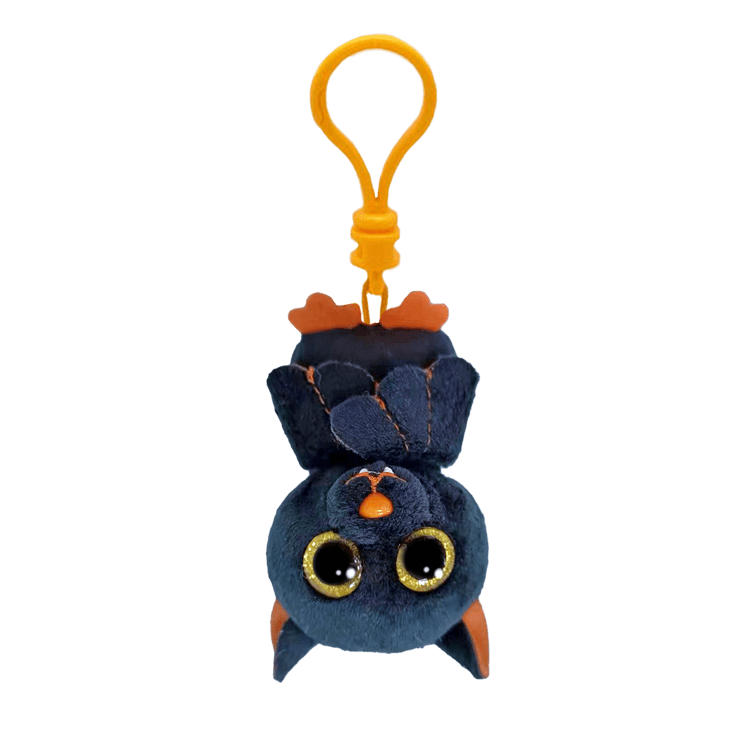 Ty Inc Beanie Boos Nyx the Upside Down Bat Clip with Glitter Eyes