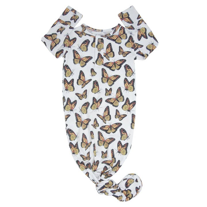 Sweet Bamboo The Great Migration Knotted Gown - Little Miss Muffin Children & Home