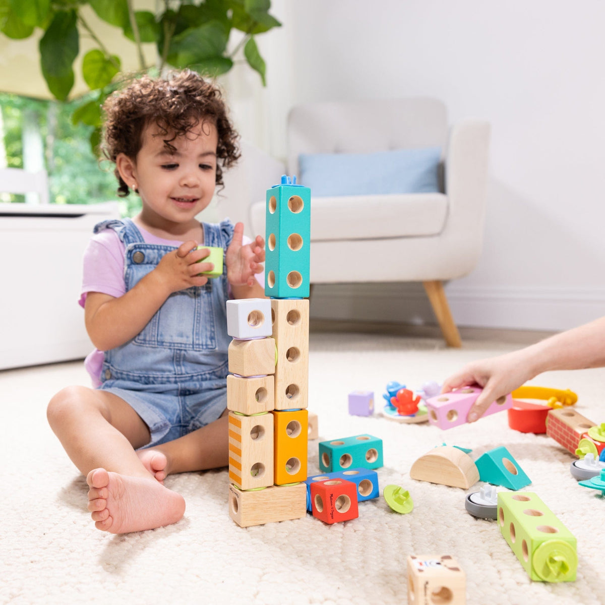 Melissa & Doug Melissa & Doug Blockables Town Play Set - Little Miss Muffin Children & Home