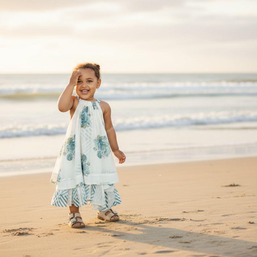 Pia Halter Swing Dress