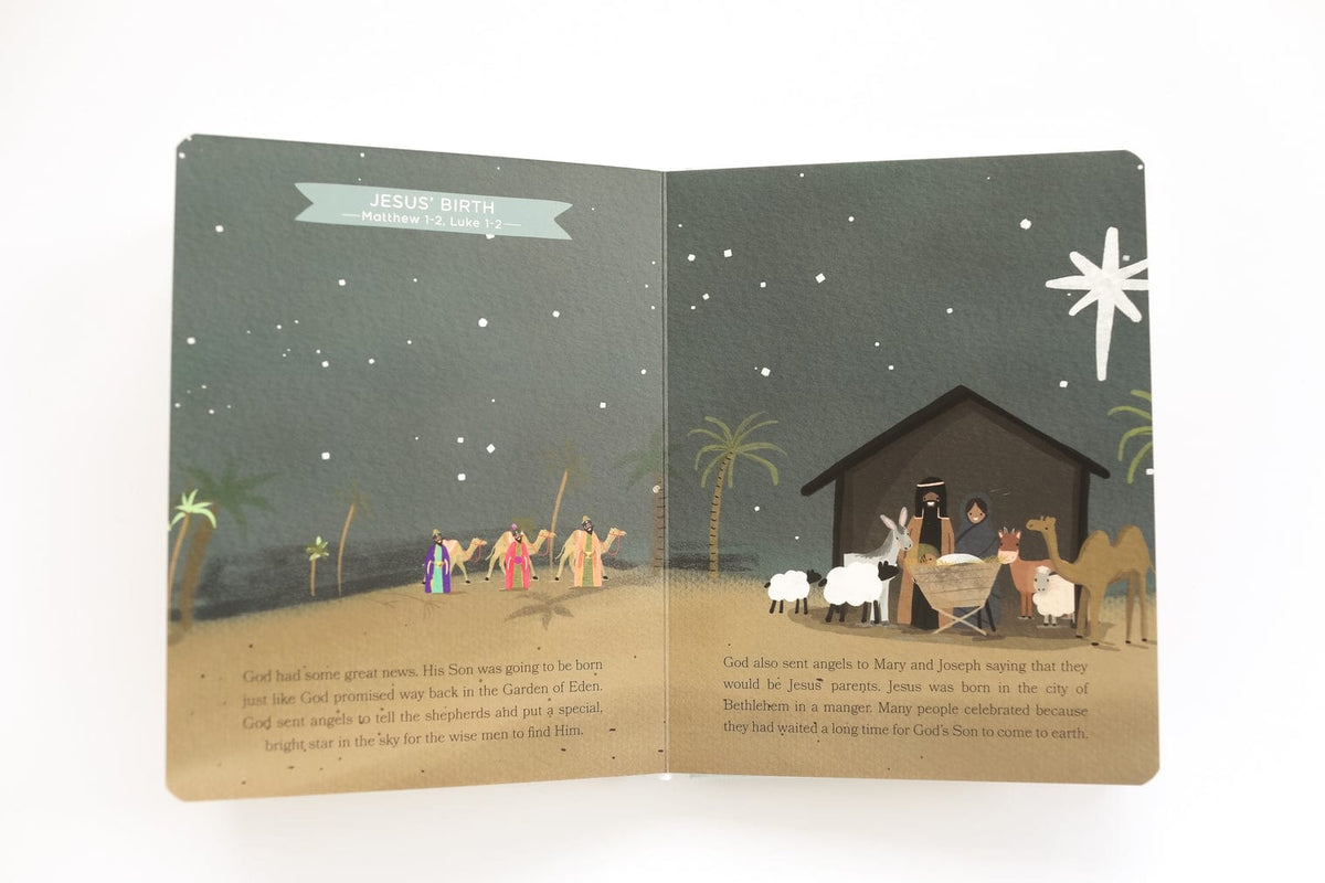 Paper Peony Press Paper Peony Press Bible Stories For Little Ones: Baby’s First Bible Board Book - Little Miss Muffin Children & Home