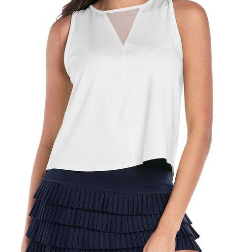 Lucky In Love Lucky in Love Pleats Please Tank - Little Miss Muffin Children & Home