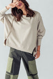 Fashion Week Fashion Week Alyssa Dolman Sleeve Oversized Sweatshirt - Little Miss Muffin Children & Home