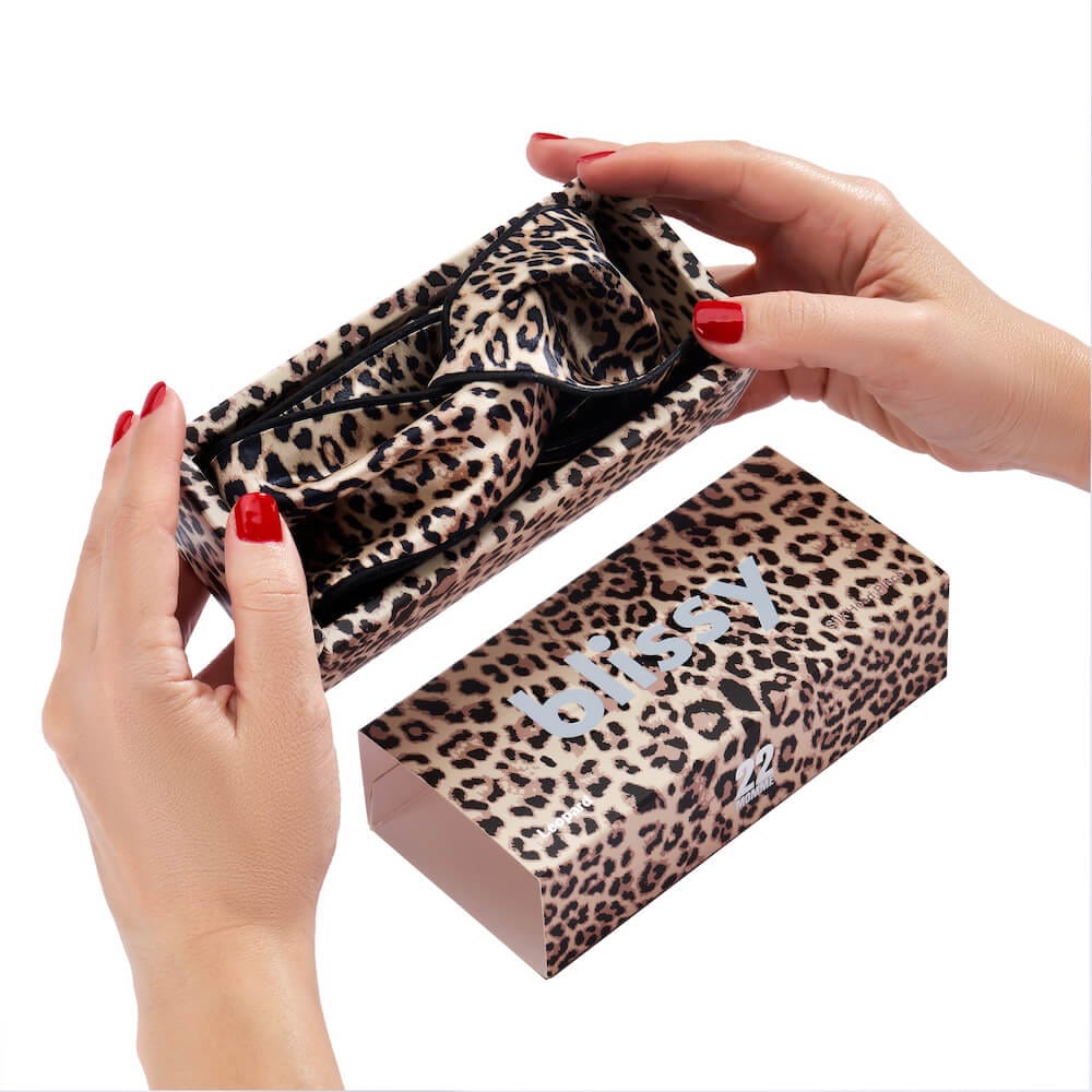 Blissy Blissy Leopard Silk Head Piece - Little Miss Muffin Children & Home