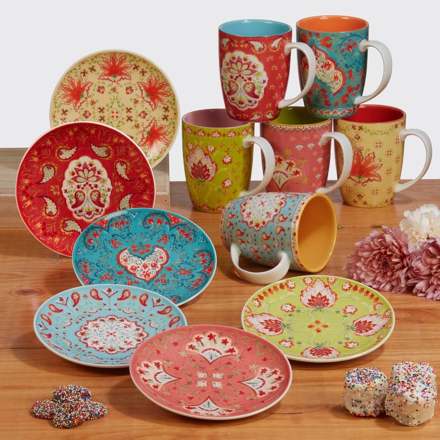 Certified International Francesca Mug, 6 Available Colors, Sold Indivi
