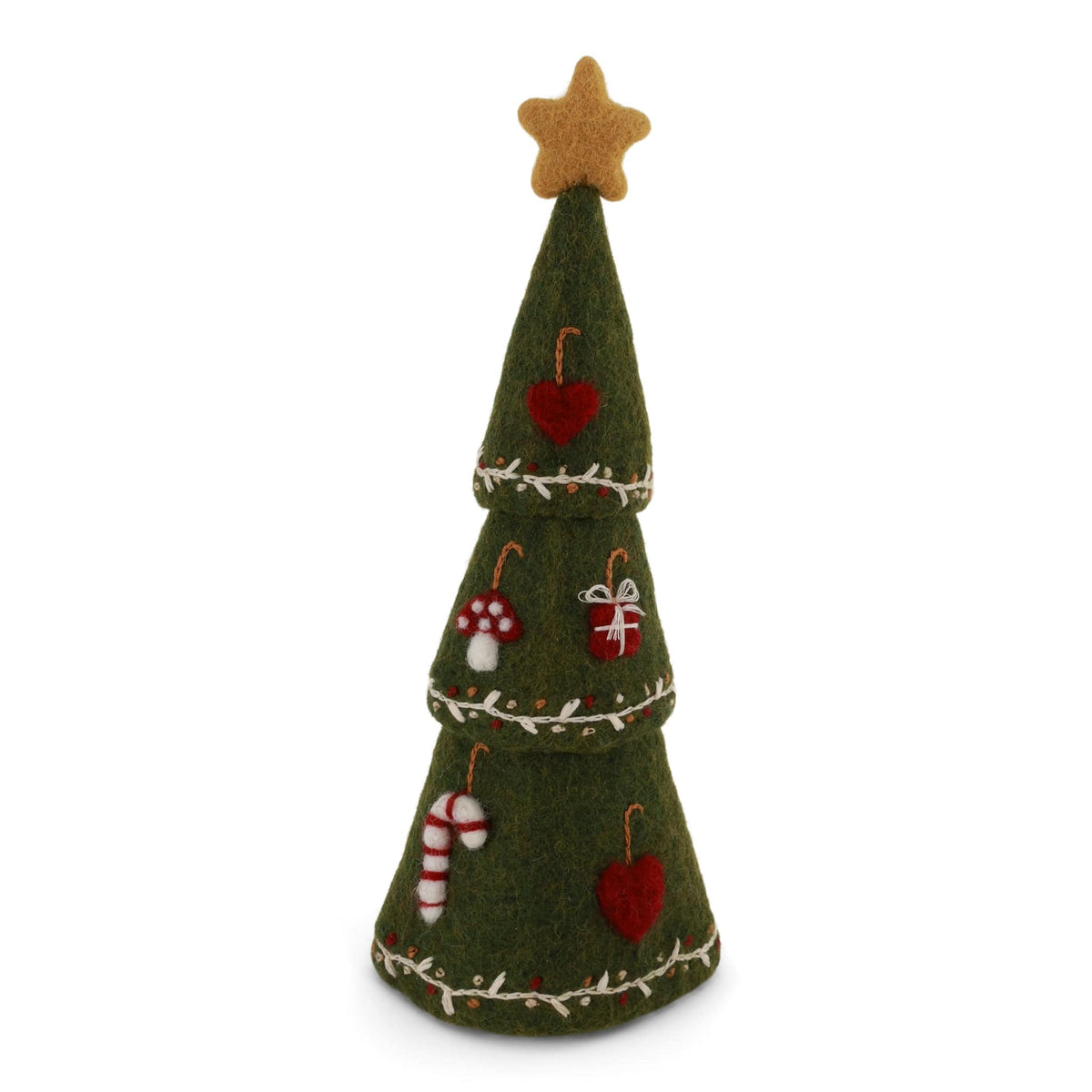 felt christmas tree decor