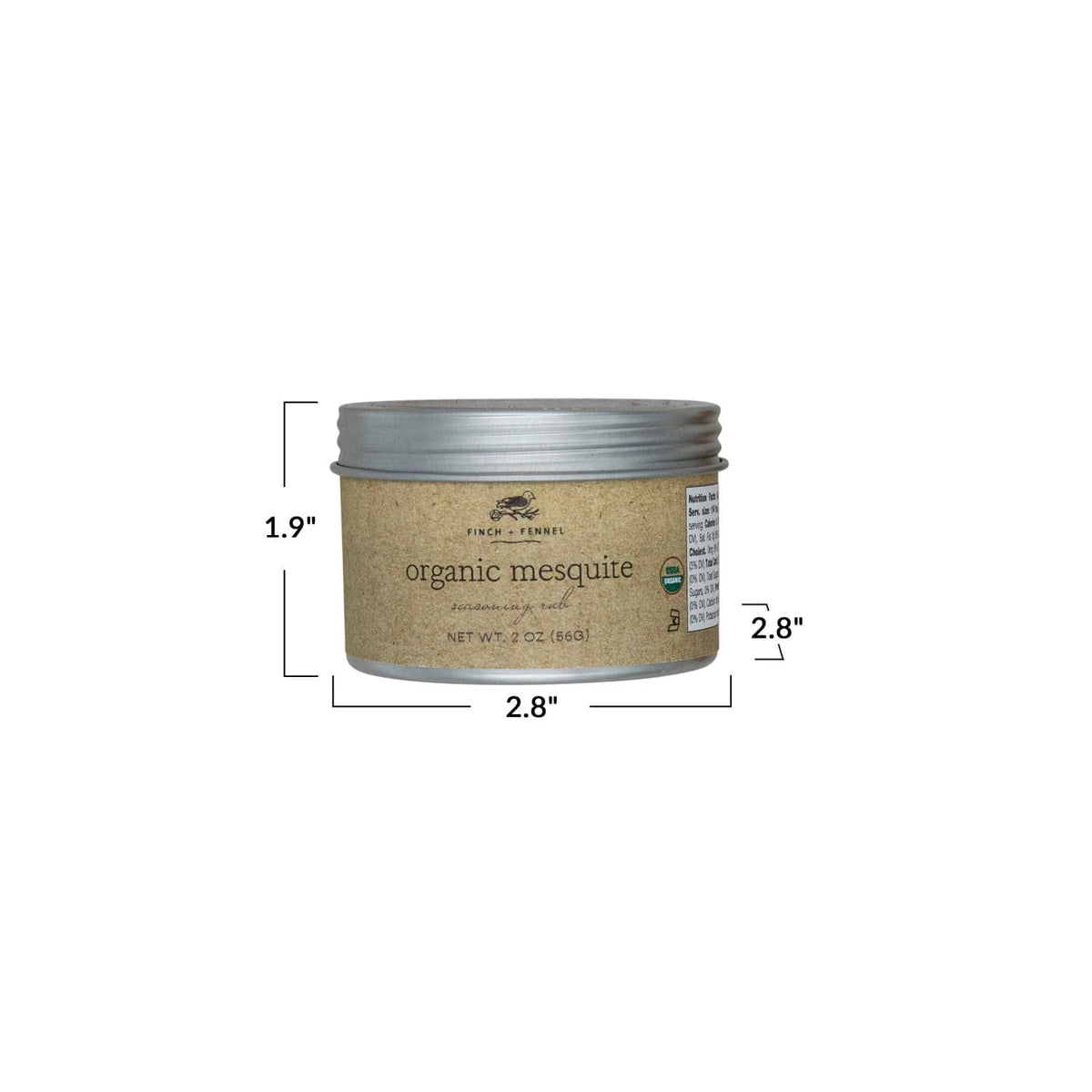 Creative Co-Op Creative Co-Op Organic Mesquite Seasoning - Little Miss Muffin Children & Home