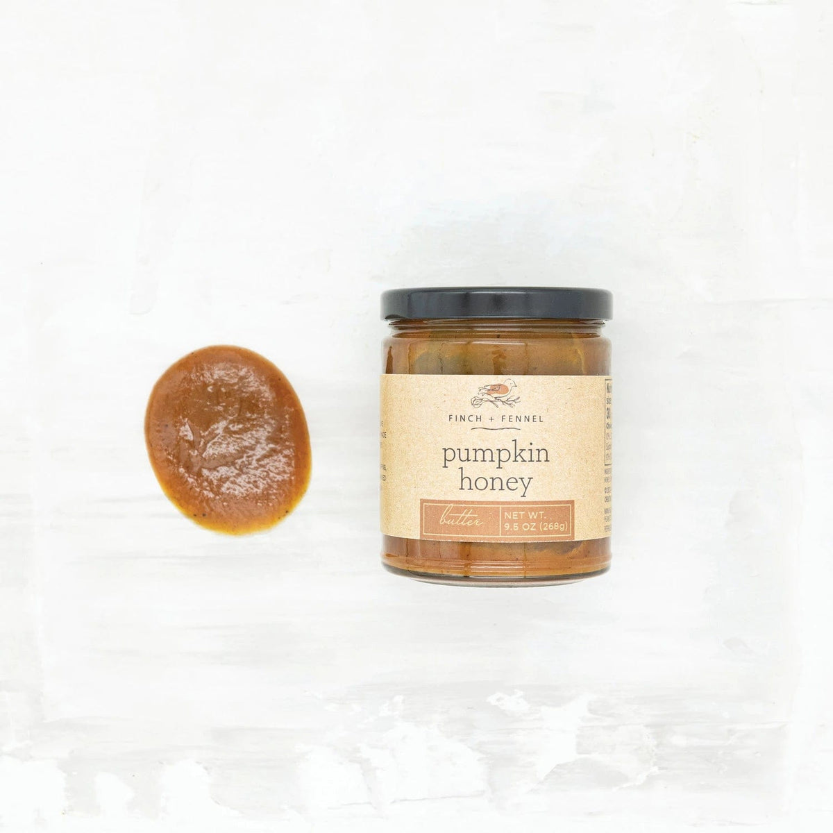 Creative Co-op Creative Co-op Pumpkin Honey Butter, 9.5 oz by Finch + Fennel - Little Miss Muffin Children & Home
