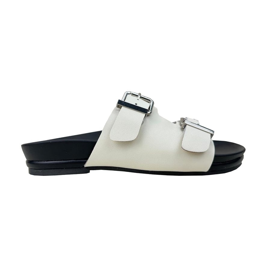 Yosi Samra Maya Footbed Sandal in Bone Leather - Little Miss Muffin Children & Home