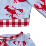 Sugar Bee Clothing Sugar Bee Clothing Crawfish Skirt Bikini - Little Miss Muffin Children & Home