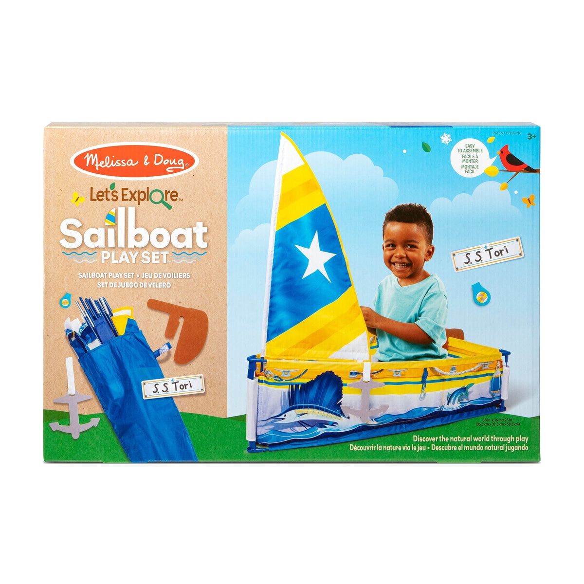 Melissa & Doug Melissa & Doug Let's Explore Sailboat Play Set - Little Miss Muffin Children & Home