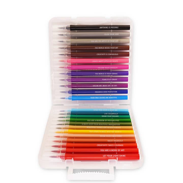 Sugarboo Watercolor Brush Pens 24 Count Set