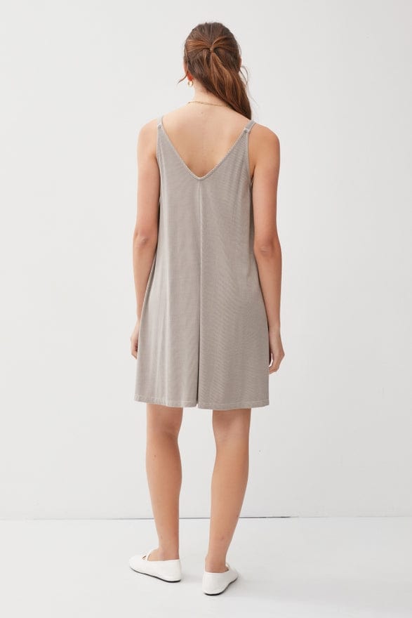 Be Cool Be Cool Ribbed V-Neck Knit Dress - Little Miss Muffin Children & Home