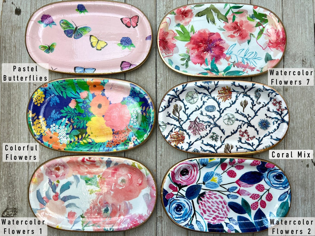 Ten Twenty Six Designs Large Ceramic Jewelry Tray - Little Miss Muffin Children & Home