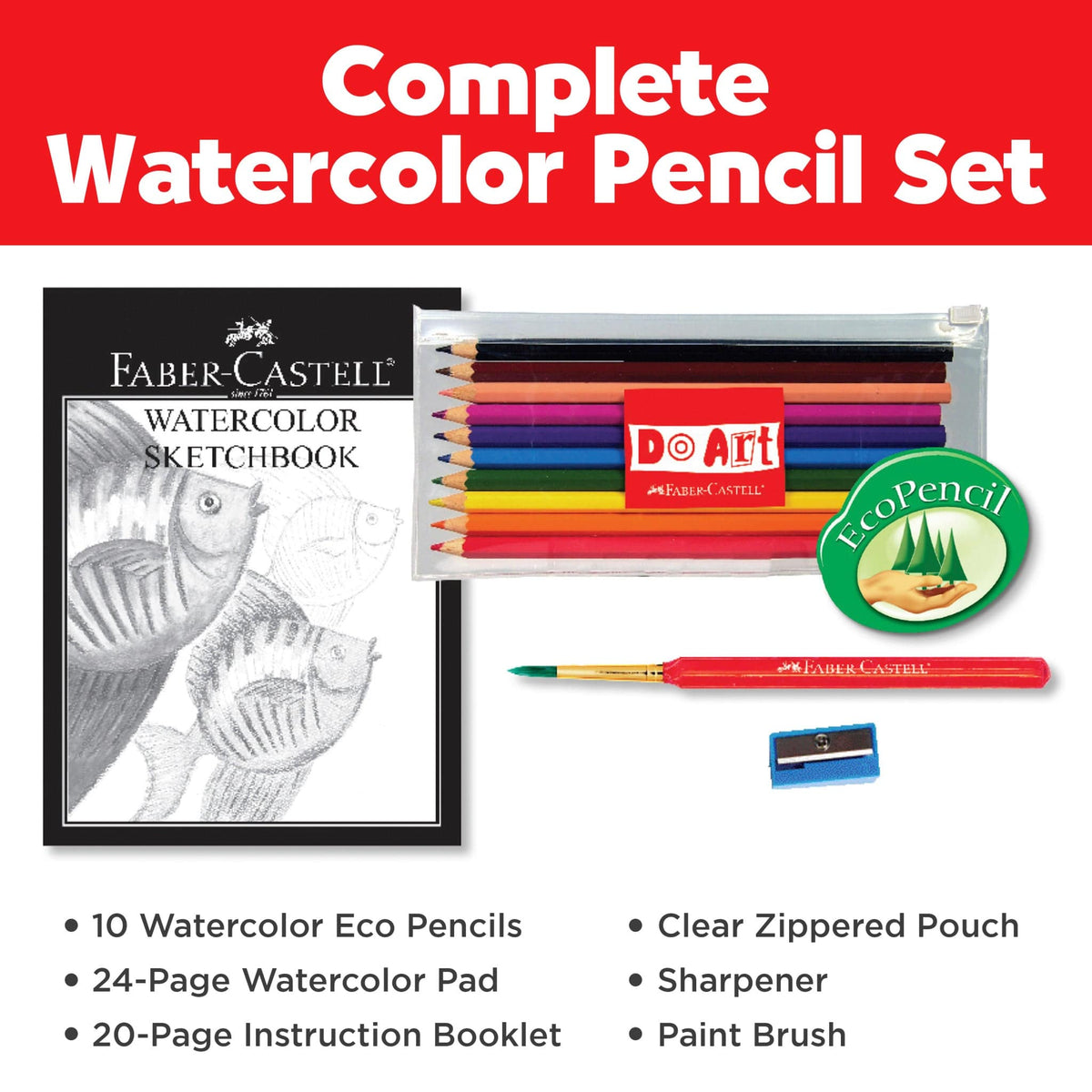Faber Castell Faber Castell Do Art Watercolor Pencil Art - Little Miss Muffin Children & Home