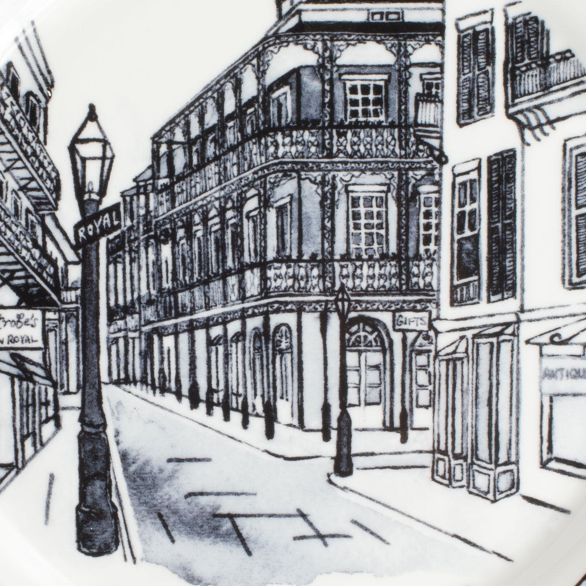 Youngberg & Co Inc Youngberg & Co Classic New Orleans French Quarter Black - Little Miss Muffin Children & Home