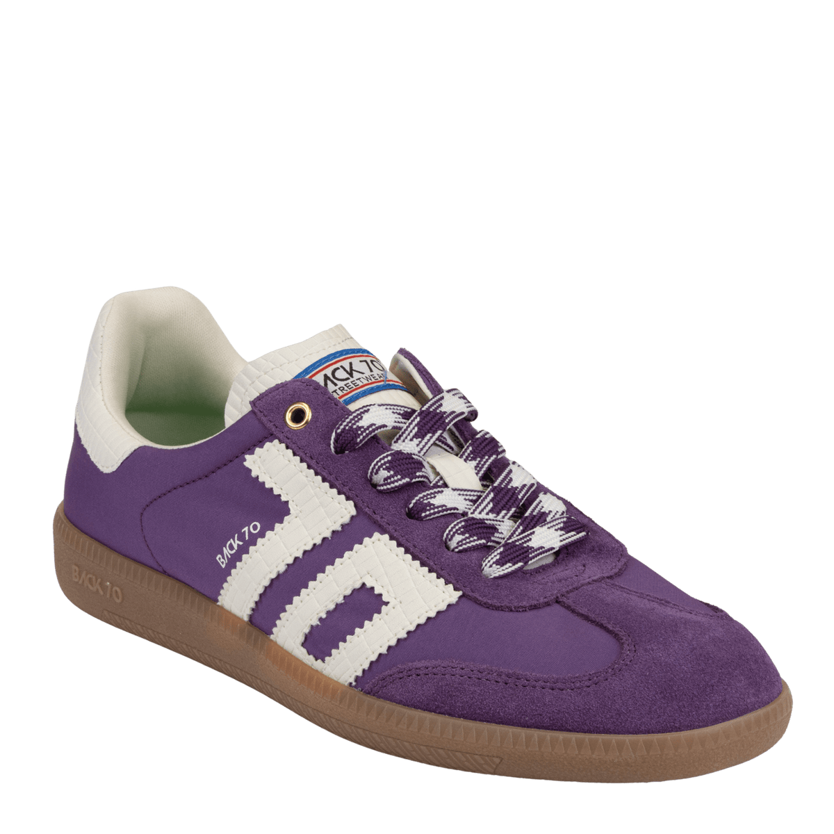Back 70 Streetwear Back 70 Streetwear Ghost Sneakers in Purple Milk - Little Miss Muffin Children & Home